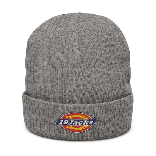 19JACKSxDICKIES Vintage Patch Beanie - 19jacks