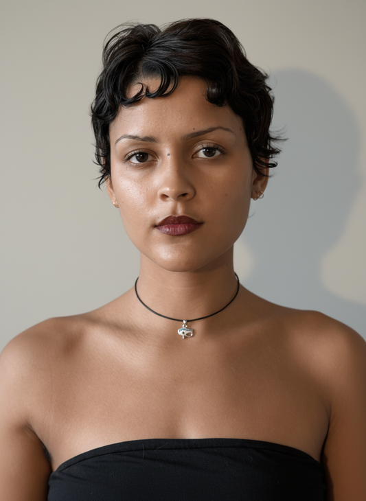 EGYPTIAN EYE OF HORUS 950 STERLING SILVER NECKLACE - 19jacks