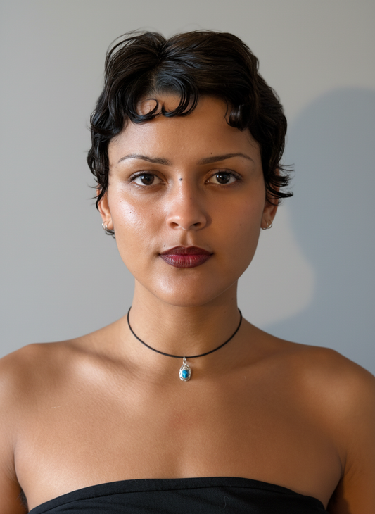 SCARAB AMULET 950 STERLING SILVER NECKLACE - 19jacks