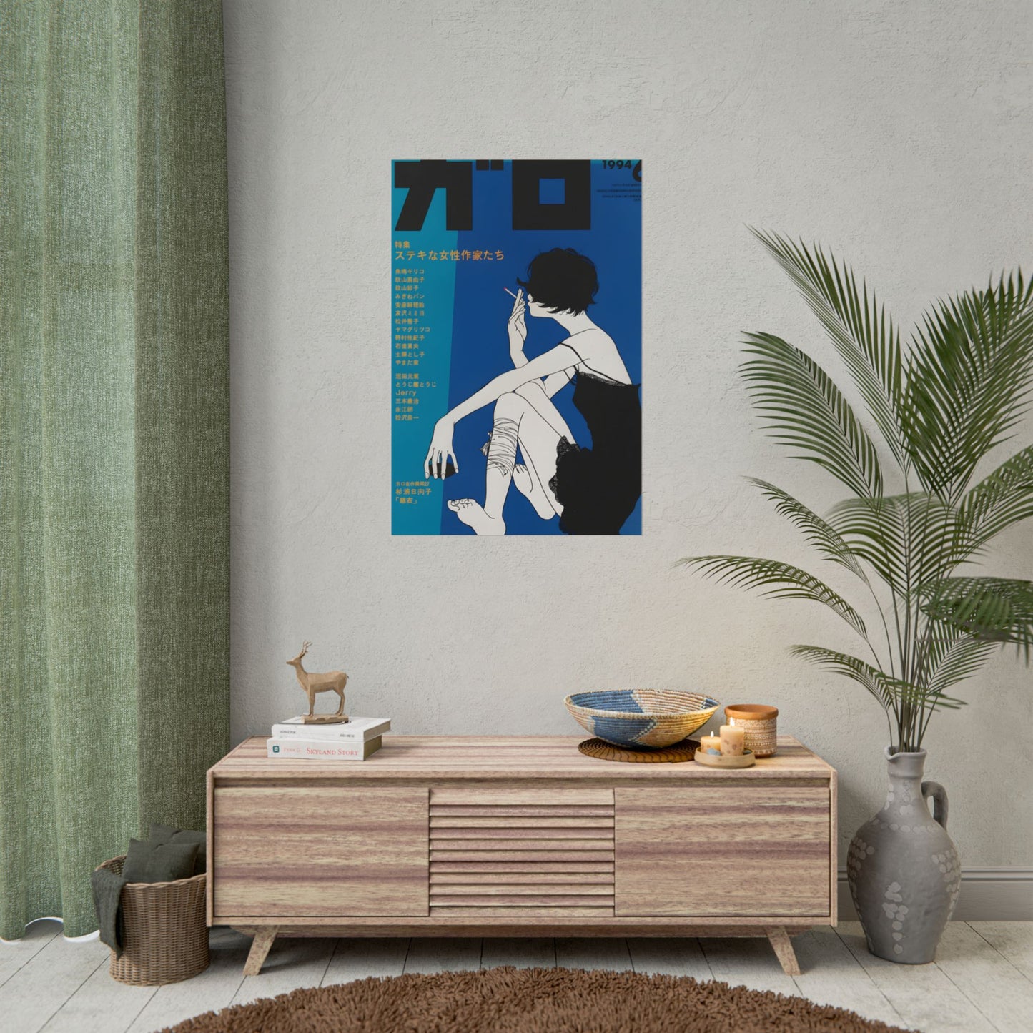 BLUE JAPAN POSTER - 19jacks