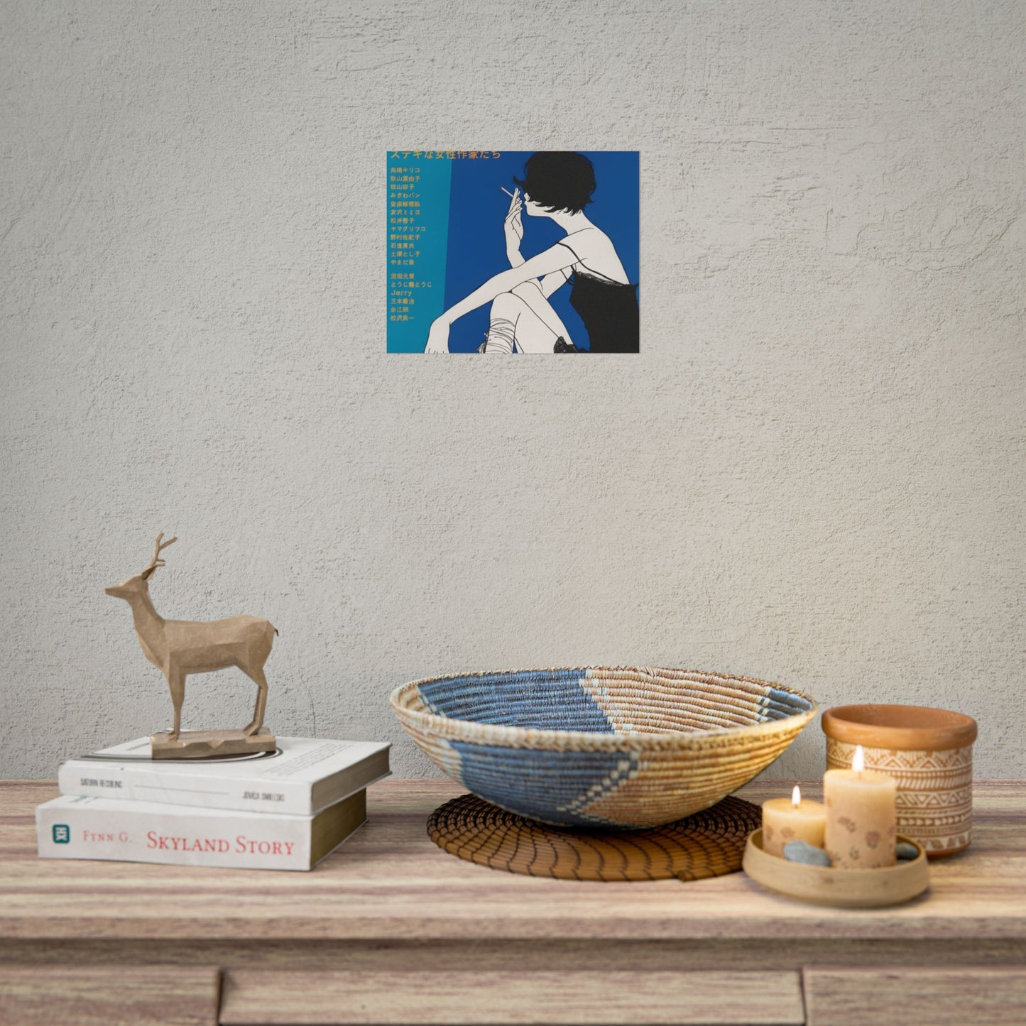 BLUE JAPAN POSTER - 19jacks