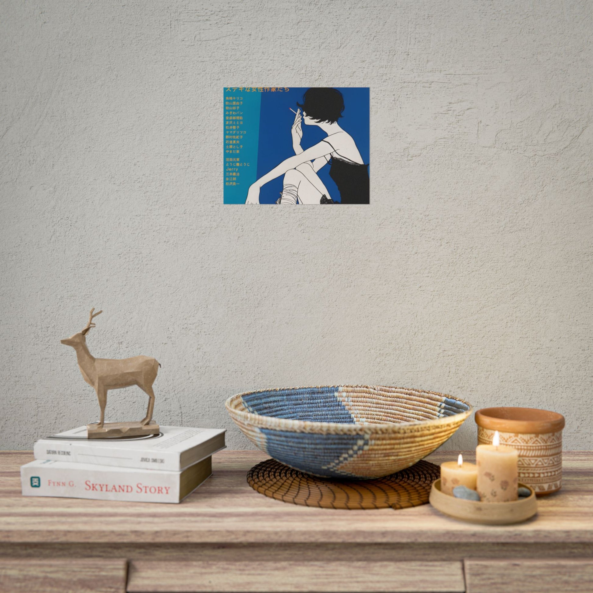 BLUE JAPAN POSTER - 19jacks