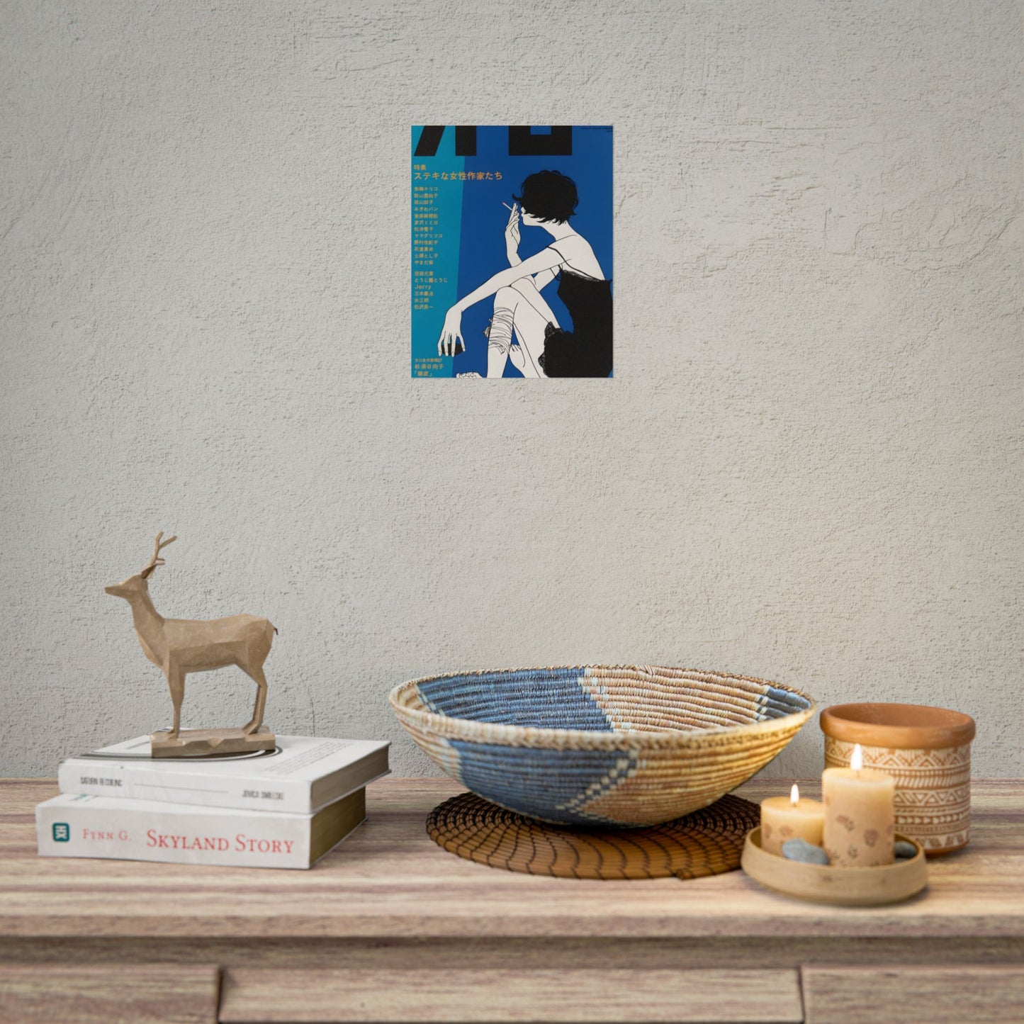 BLUE JAPAN POSTER - 19jacks