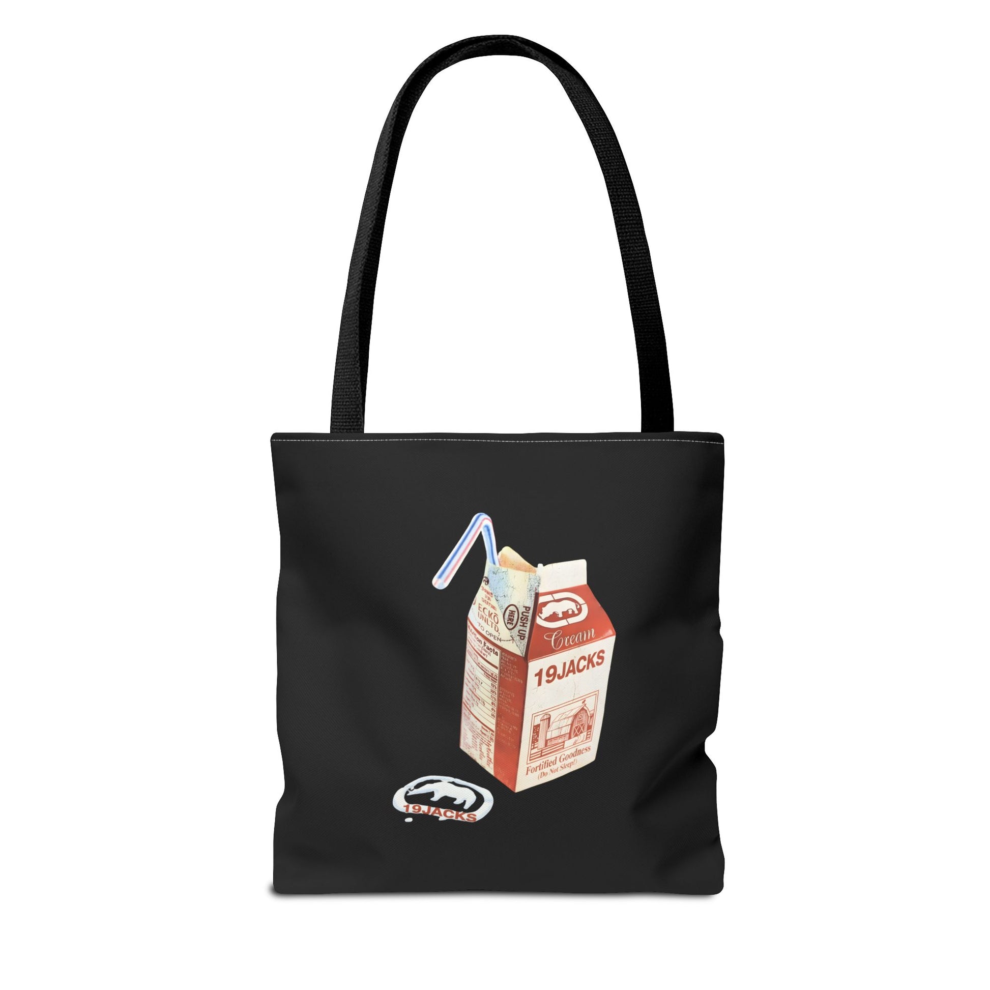 19JACKS CREAM RETRO TOTE BAG - 19jacks