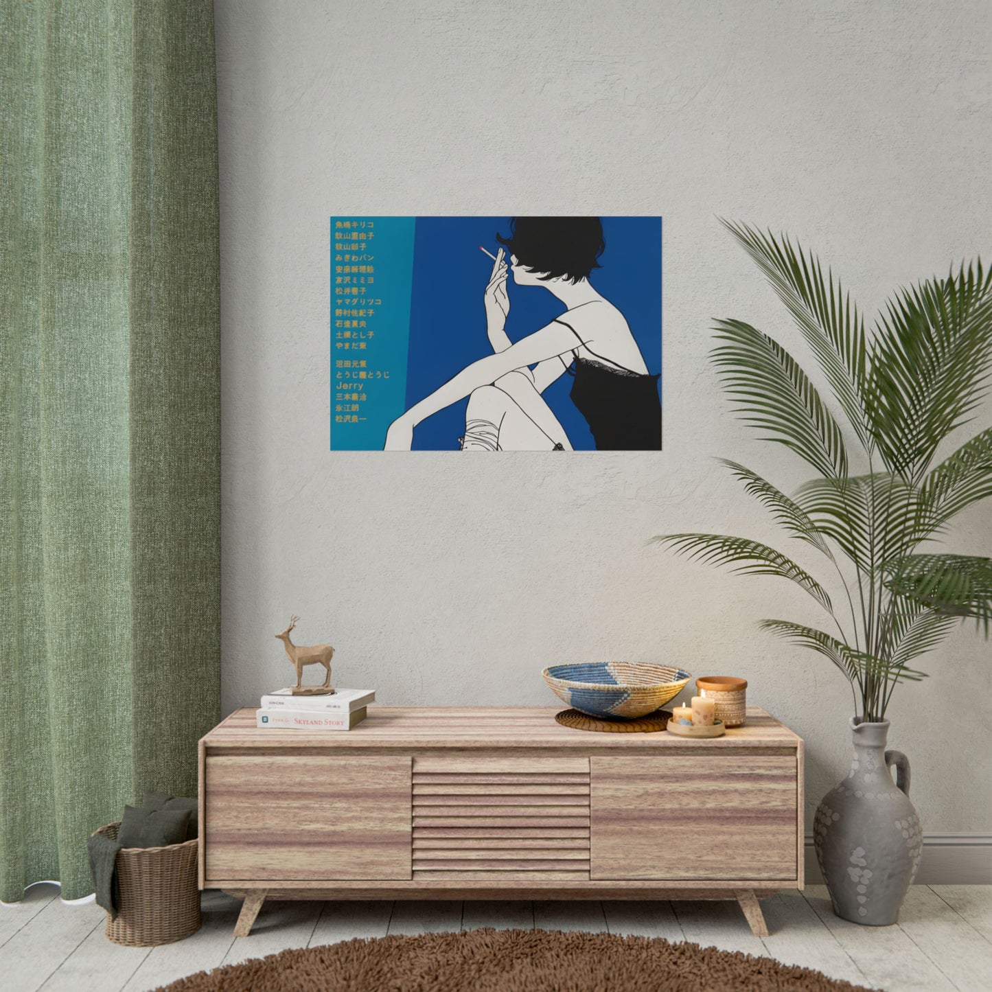 BLUE JAPAN POSTER - 19jacks