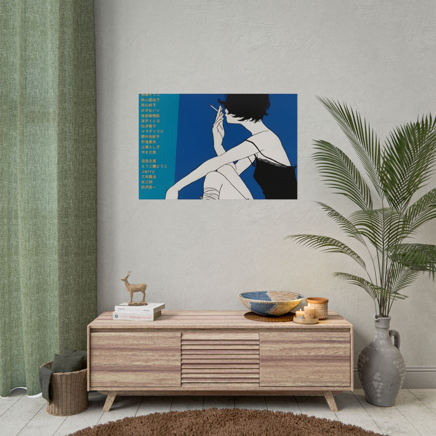 BLUE JAPAN POSTER - 19jacks