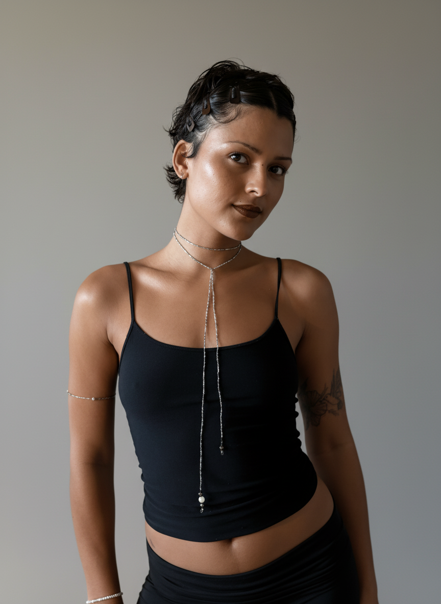 Octavia Beaded Necklace