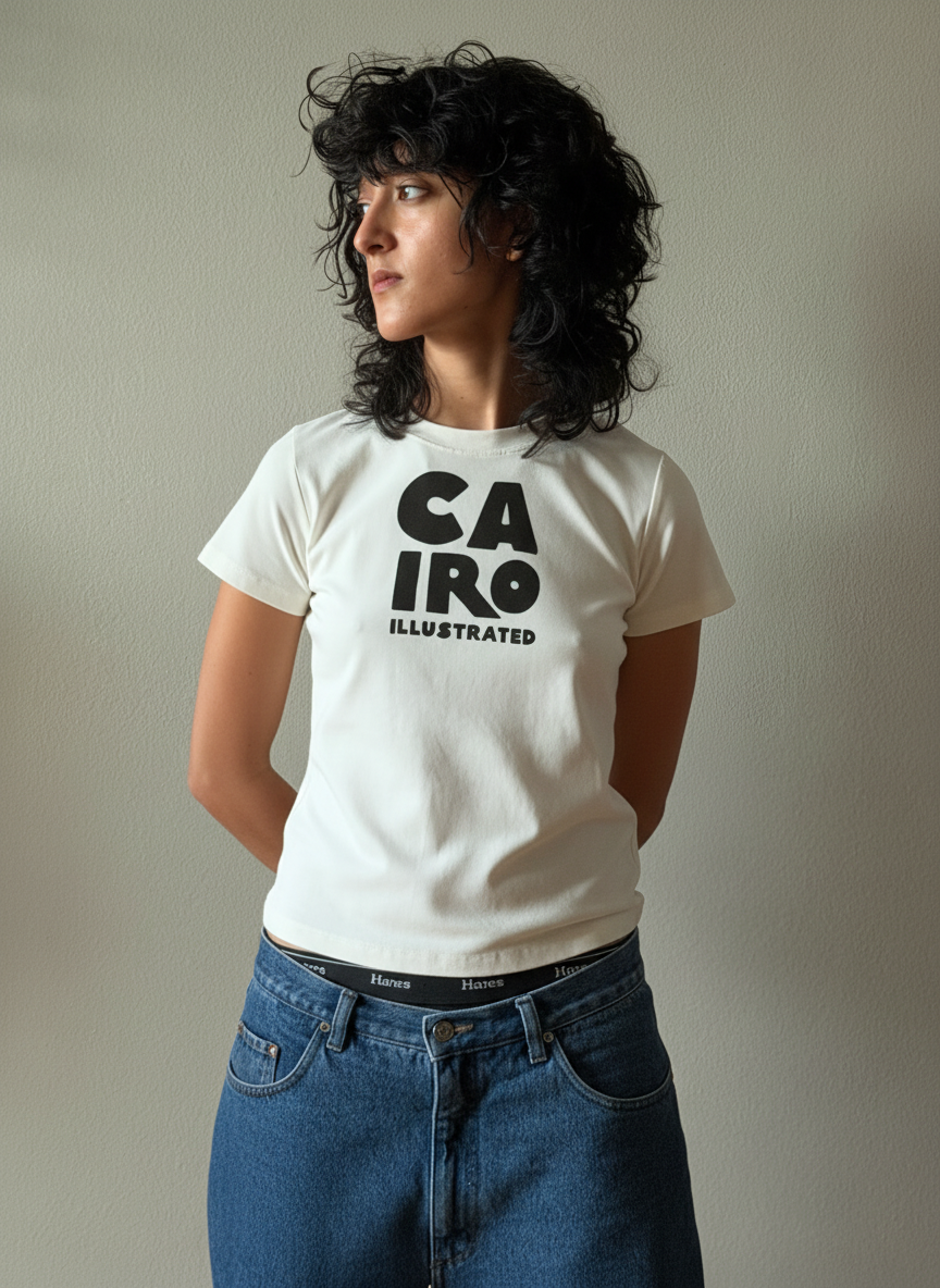 CAIRO ILLUSTRATED FITTED T' - 19jacks