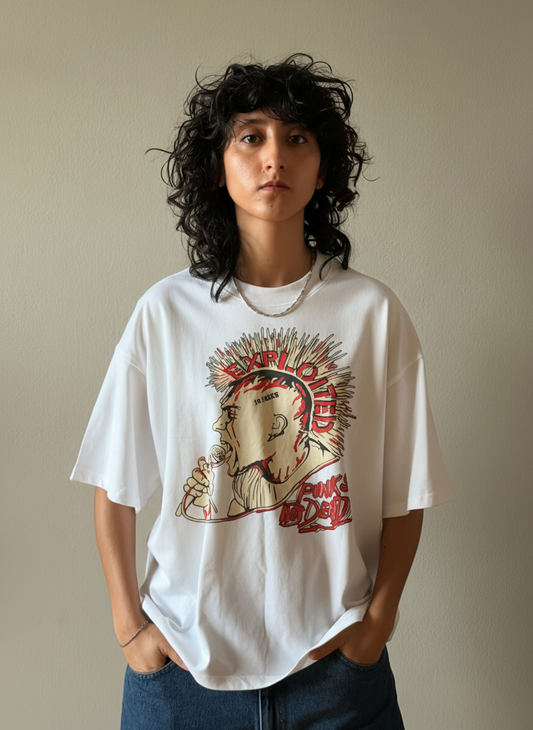EXPLOITED Oversized Classic Loose T' - 19jacks