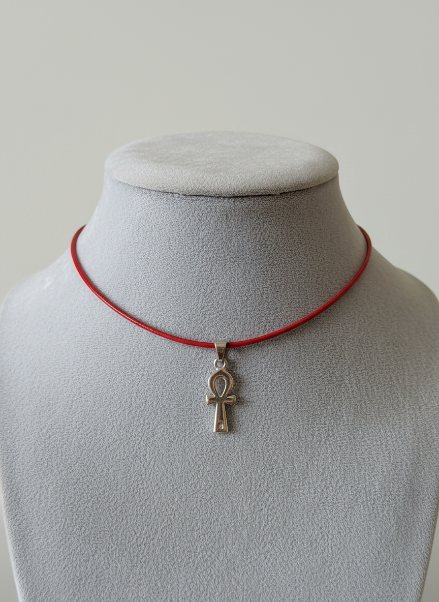 PURE KEY OF LIFE 950 STERLING SILVER NECKLACE - 19jacks
