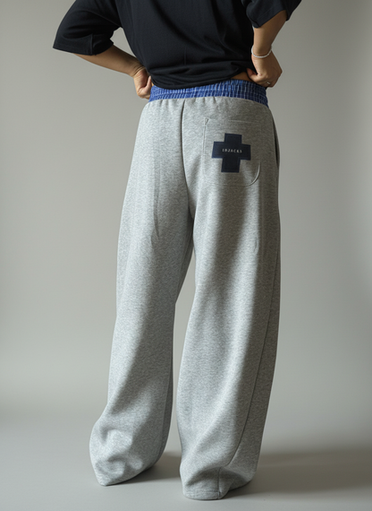 CHECKERED SWEATPANTS - 19jacks